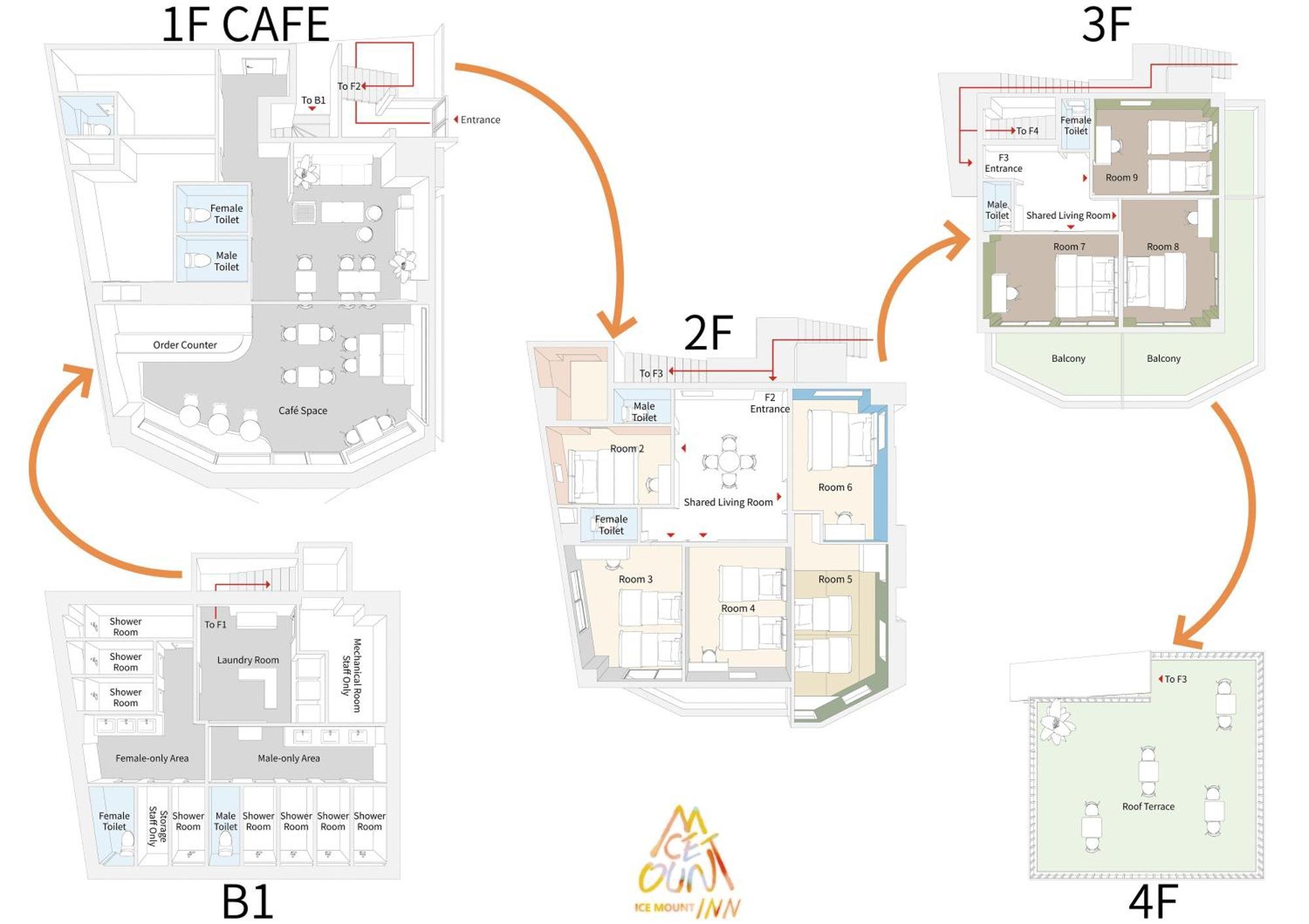 Shinjuku Ice Mountain Guest House — Photos 1